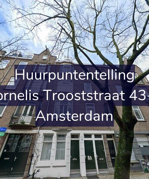 Foto gevel Huurpuntentelling voor Cornelis Trooststraat 43-H, Amsterdam