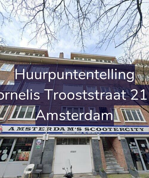 Foto gevel Huurpuntentelling voor Cornelis Trooststraat 21-1, Amsterdam