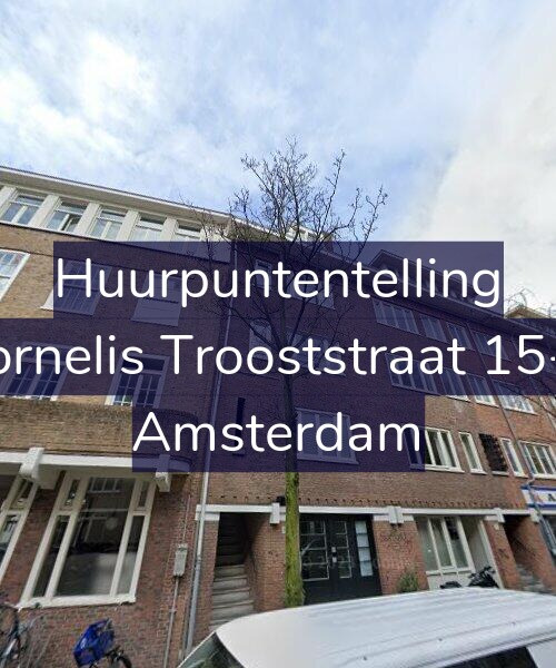 Foto gevel Huurpuntentelling voor Cornelis Trooststraat 15-H, Amsterdam