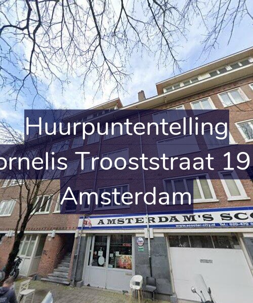 Foto gevel Huurpuntentelling voor Cornelis Trooststraat 19-2, Amsterdam