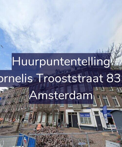 Foto gevel Huurpuntentelling voor Cornelis Trooststraat 83-3, Amsterdam