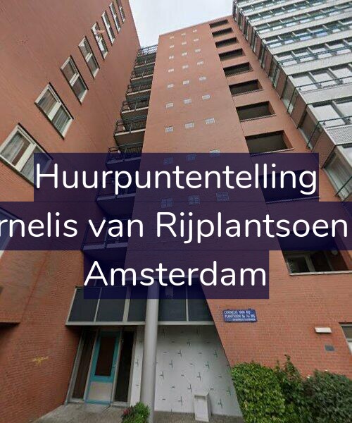 Foto gevel Huurpuntentelling voor Cornelis van Rijplantsoen 60, Amsterdam