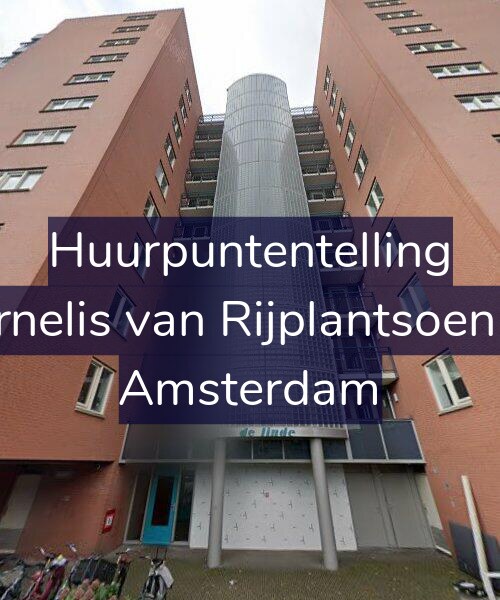 Foto gevel Huurpuntentelling voor Cornelis van Rijplantsoen 18, Amsterdam