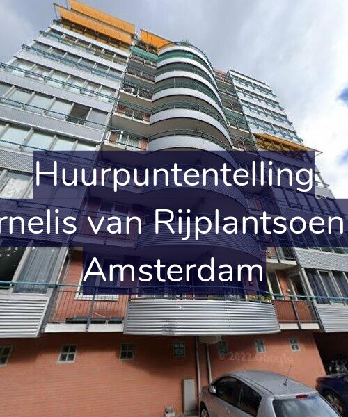 Foto gevel Huurpuntentelling voor Cornelis van Rijplantsoen 51, Amsterdam