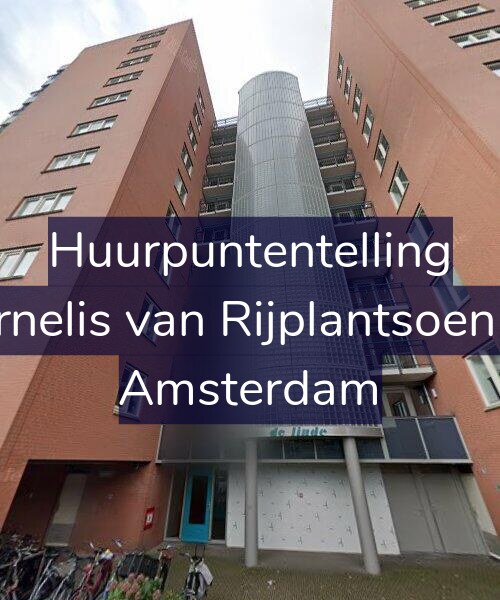 Foto gevel Huurpuntentelling voor Cornelis van Rijplantsoen 22, Amsterdam
