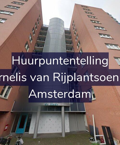 Foto gevel Huurpuntentelling voor Cornelis van Rijplantsoen 13, Amsterdam