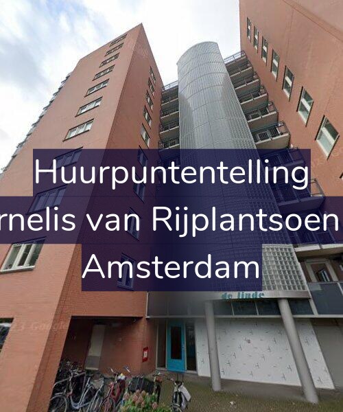 Foto gevel Huurpuntentelling voor Cornelis van Rijplantsoen 27, Amsterdam