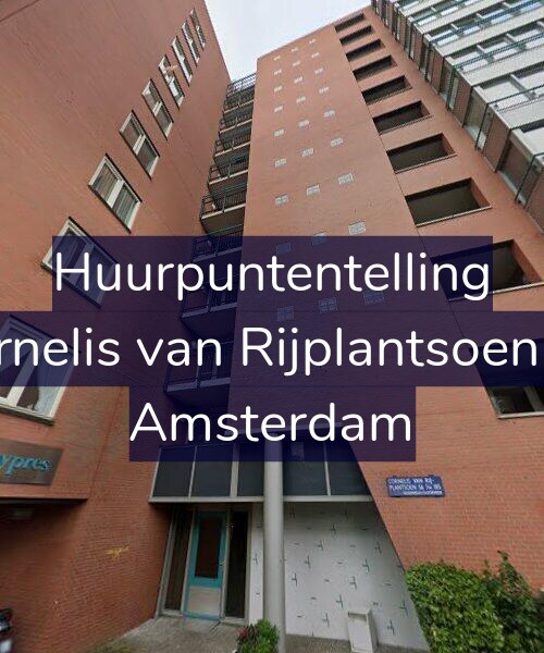 Foto gevel Huurpuntentelling voor Cornelis van Rijplantsoen 62, Amsterdam
