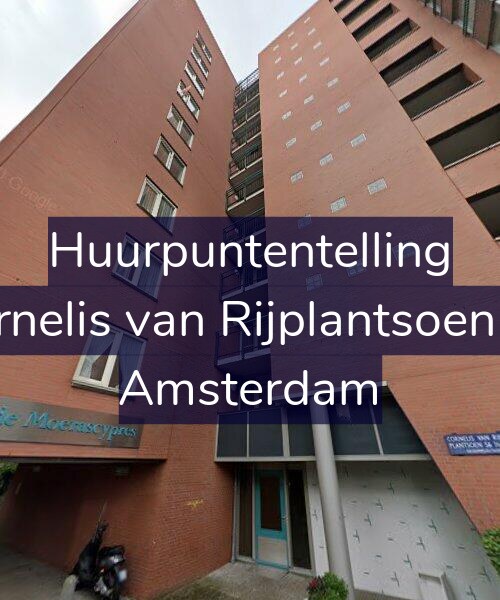 Foto gevel Huurpuntentelling voor Cornelis van Rijplantsoen 99, Amsterdam