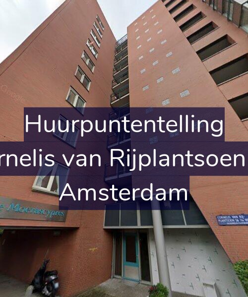 Foto gevel Huurpuntentelling voor Cornelis van Rijplantsoen 89, Amsterdam