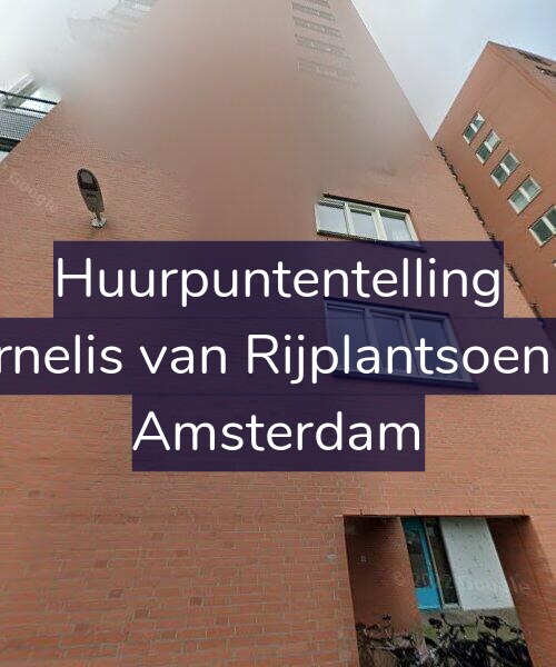Foto gevel Huurpuntentelling voor Cornelis van Rijplantsoen 42, Amsterdam