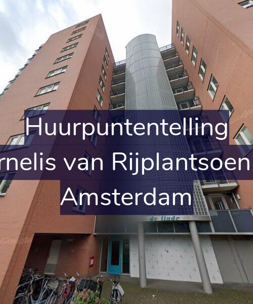 Foto gevel Huurpuntentelling voor Cornelis van Rijplantsoen 24, Amsterdam