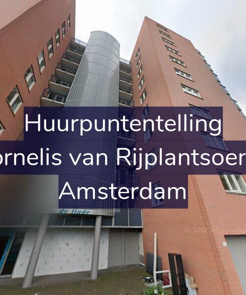 Foto gevel Huurpuntentelling voor Cornelis van Rijplantsoen 7, Amsterdam