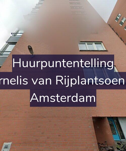 Foto gevel Huurpuntentelling voor Cornelis van Rijplantsoen 48, Amsterdam