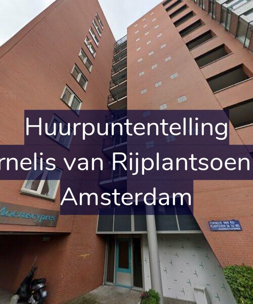 Foto gevel Huurpuntentelling voor Cornelis van Rijplantsoen 88, Amsterdam