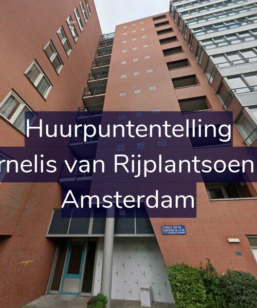 Foto gevel Huurpuntentelling voor Cornelis van Rijplantsoen 58, Amsterdam