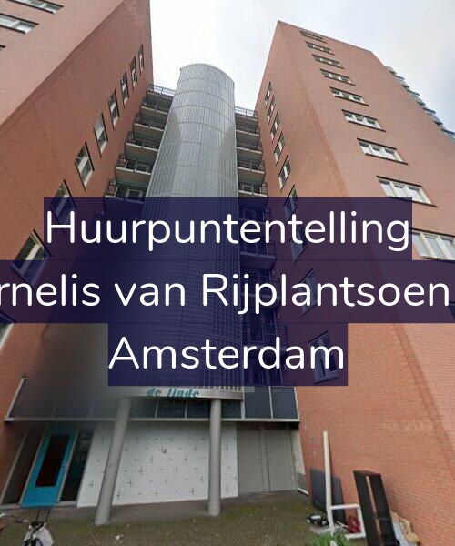 Foto gevel Huurpuntentelling voor Cornelis van Rijplantsoen 10, Amsterdam