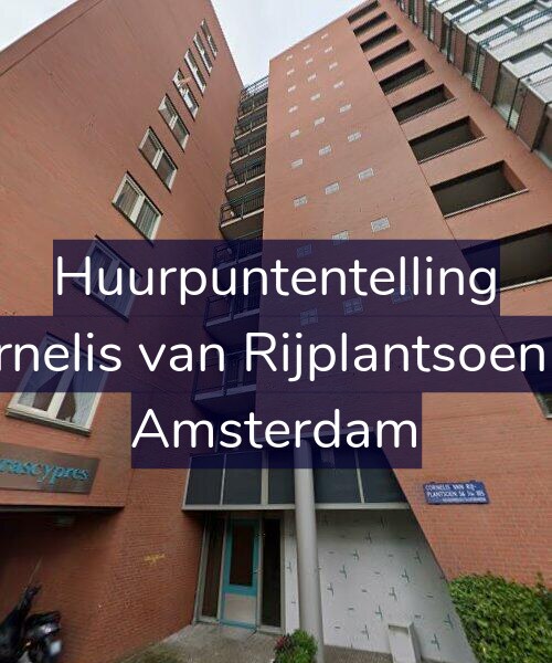 Foto gevel Huurpuntentelling voor Cornelis van Rijplantsoen 68, Amsterdam