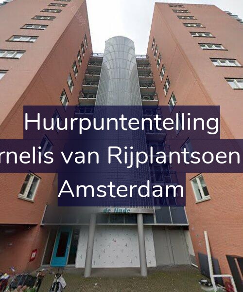 Foto gevel Huurpuntentelling voor Cornelis van Rijplantsoen 14, Amsterdam