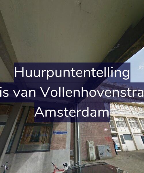 Foto gevel Huurpuntentelling voor Cornelis van Vollenhovenstraat 194, Amsterdam