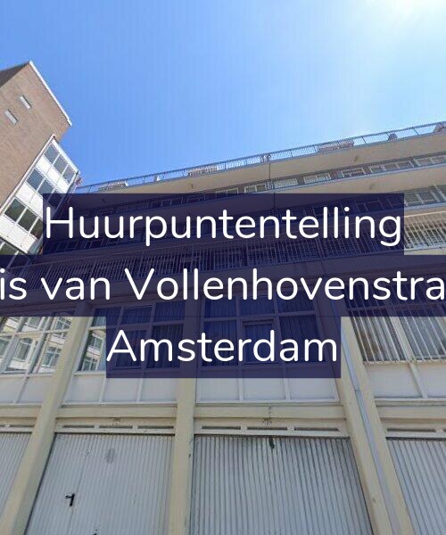 Foto gevel Huurpuntentelling voor Cornelis van Vollenhovenstraat 170, Amsterdam