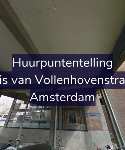 Foto gevel Huurpuntentelling voor Cornelis van Vollenhovenstraat 204, Amsterdam