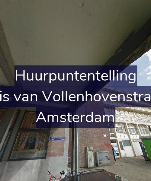 Foto gevel Huurpuntentelling voor Cornelis van Vollenhovenstraat 192, Amsterdam