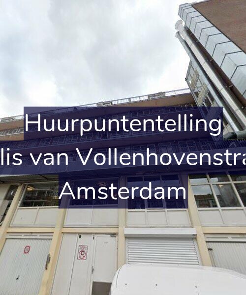 Foto gevel Huurpuntentelling voor Cornelis van Vollenhovenstraat 36, Amsterdam