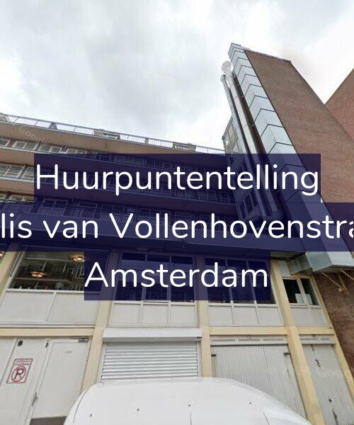 Foto gevel Huurpuntentelling voor Cornelis van Vollenhovenstraat 32, Amsterdam
