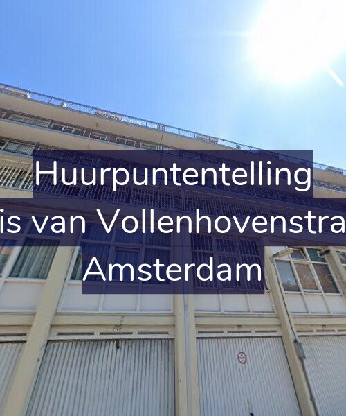 Foto gevel Huurpuntentelling voor Cornelis van Vollenhovenstraat 162, Amsterdam