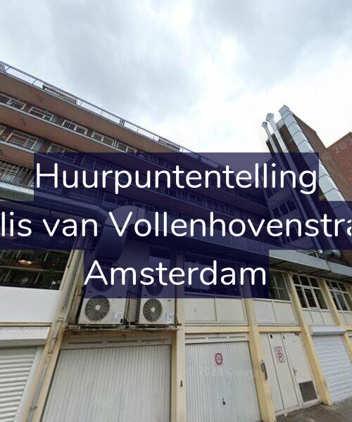Foto gevel Huurpuntentelling voor Cornelis van Vollenhovenstraat 42, Amsterdam