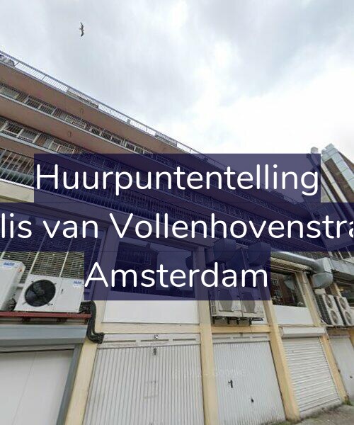 Foto gevel Huurpuntentelling voor Cornelis van Vollenhovenstraat 54, Amsterdam