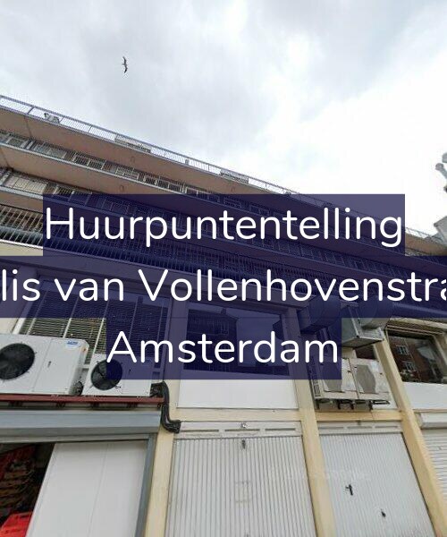 Foto gevel Huurpuntentelling voor Cornelis van Vollenhovenstraat 56, Amsterdam