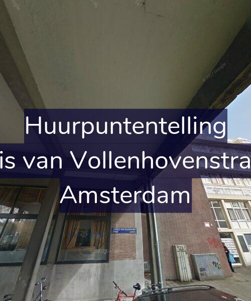 Foto gevel Huurpuntentelling voor Cornelis van Vollenhovenstraat 196, Amsterdam