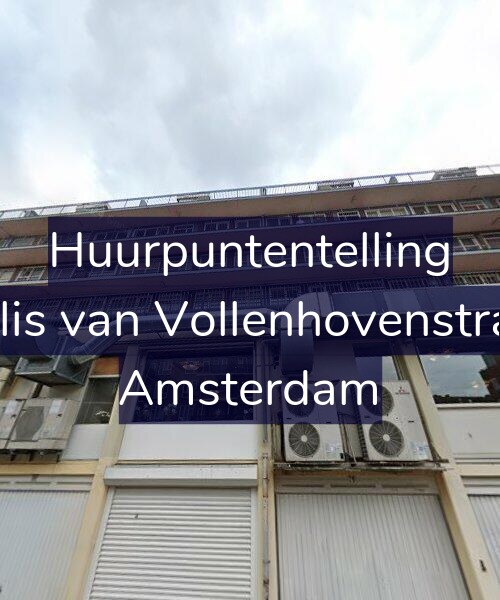 Foto gevel Huurpuntentelling voor Cornelis van Vollenhovenstraat 48, Amsterdam
