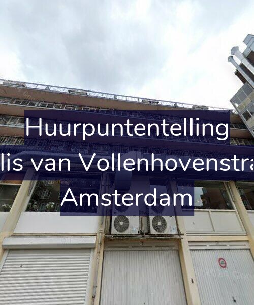 Foto gevel Huurpuntentelling voor Cornelis van Vollenhovenstraat 46, Amsterdam