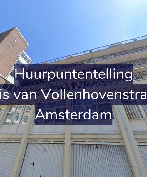 Foto gevel Huurpuntentelling voor Cornelis van Vollenhovenstraat 172, Amsterdam