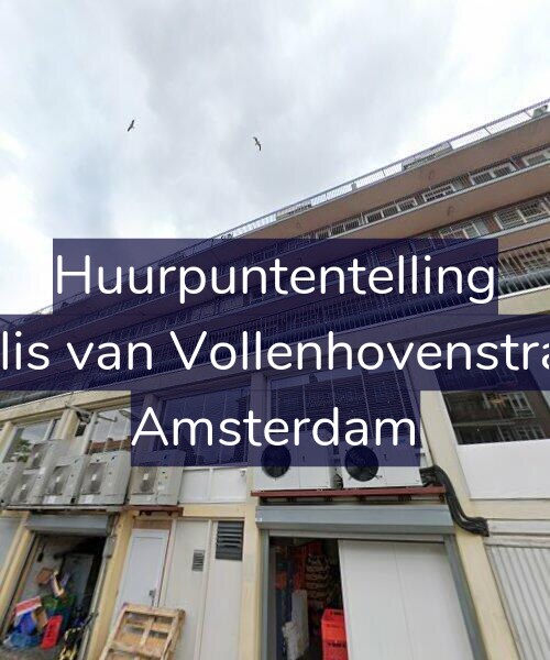 Foto gevel Huurpuntentelling voor Cornelis van Vollenhovenstraat 64, Amsterdam