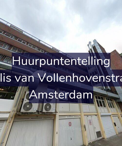 Foto gevel Huurpuntentelling voor Cornelis van Vollenhovenstraat 40, Amsterdam
