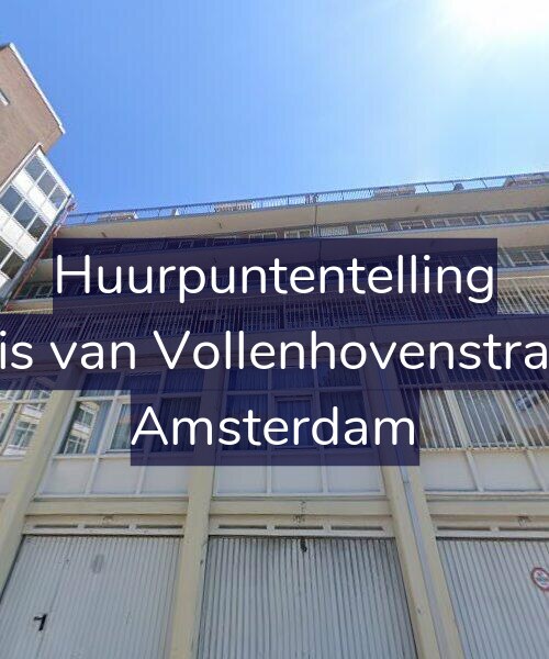 Foto gevel Huurpuntentelling voor Cornelis van Vollenhovenstraat 168, Amsterdam