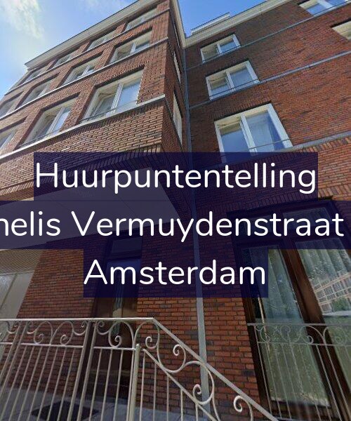 Foto gevel Huurpuntentelling voor Cornelis Vermuydenstraat 102, Amsterdam