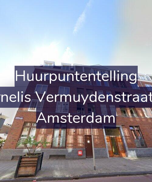Foto gevel Huurpuntentelling voor Cornelis Vermuydenstraat 90, Amsterdam