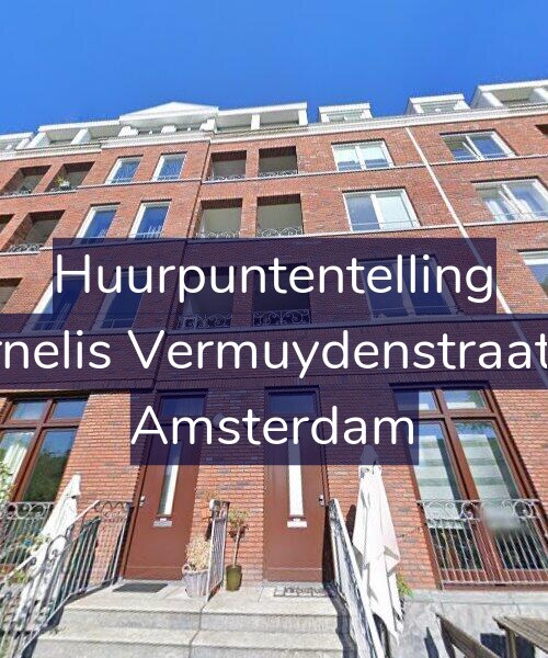 Foto gevel Huurpuntentelling voor Cornelis Vermuydenstraat 50, Amsterdam