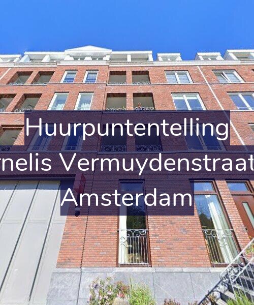 Foto gevel Huurpuntentelling voor Cornelis Vermuydenstraat 28, Amsterdam