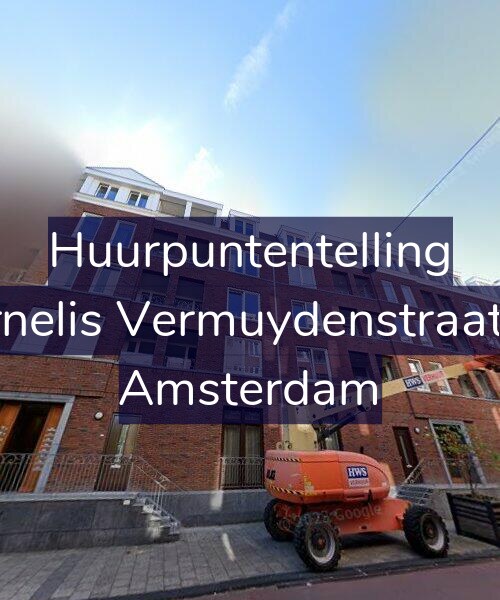 Foto gevel Huurpuntentelling voor Cornelis Vermuydenstraat 54, Amsterdam
