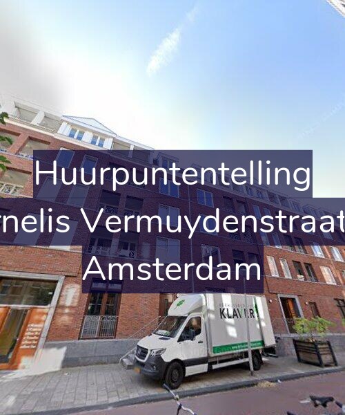Foto gevel Huurpuntentelling voor Cornelis Vermuydenstraat 74, Amsterdam