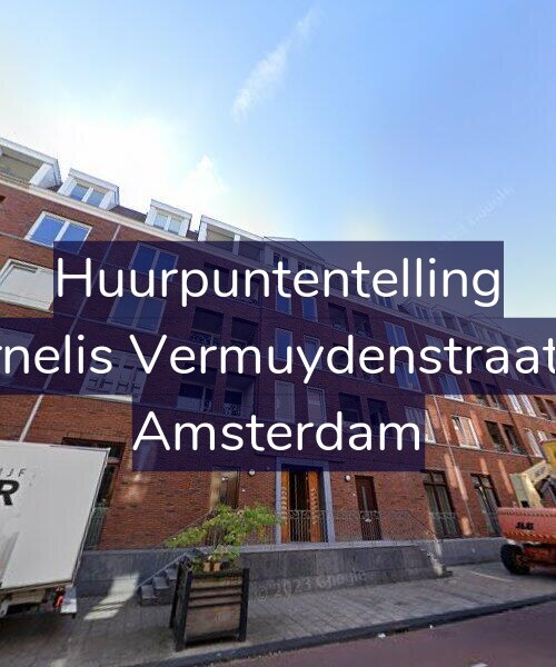 Foto gevel Huurpuntentelling voor Cornelis Vermuydenstraat 44, Amsterdam