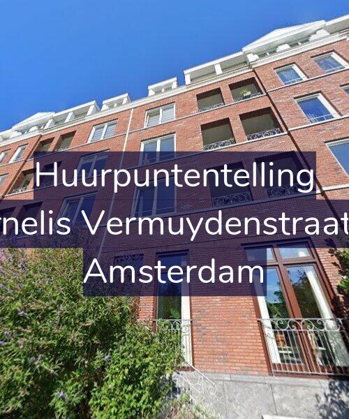 Foto gevel Huurpuntentelling voor Cornelis Vermuydenstraat 48, Amsterdam