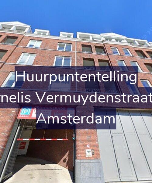 Foto gevel Huurpuntentelling voor Cornelis Vermuydenstraat 22, Amsterdam