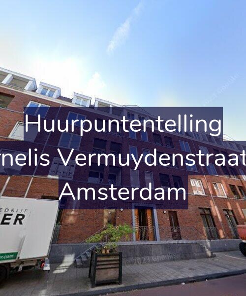 Foto gevel Huurpuntentelling voor Cornelis Vermuydenstraat 68, Amsterdam